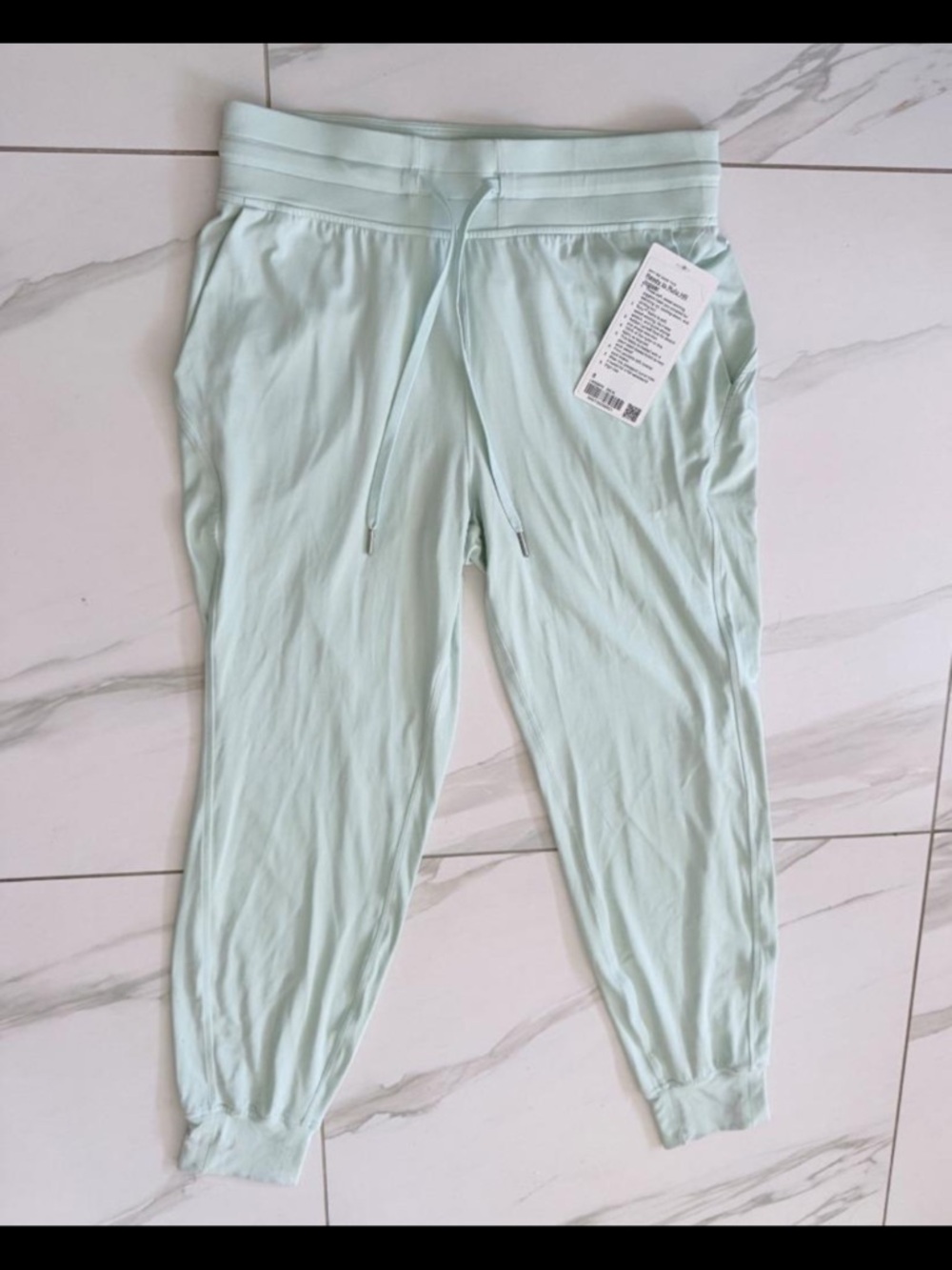 Lululemon Ready to Rulu High Rise Jogger Delicate Mint Size 8 NWT